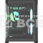Компьютерный корпус AeroCool/Formula Crystal U2M Floe черный без БП mATX 1xUSB 3.0 1xUSB3.1 audio bott PSU, фото7