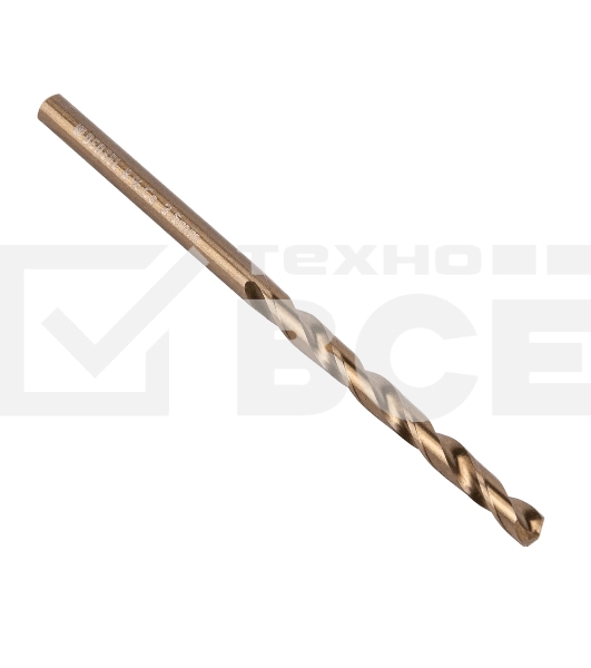 Сверло по металлу Denzel 3,5 мм, HSS Co-8%