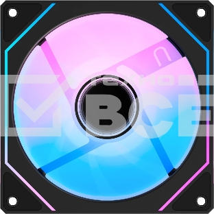 Вентилятор для корпуса Ocypus Gamma F12 ARGb REVERSE BLADE BK (Gamma-F12-BK1AM01X-GL)