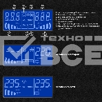 Источник бесперебойного питания (инвертор, синус, для котла) ExeGate SineTower SN-600.LCD.AVR.2SH 600VA/360W, чистая синусоида, LCD дисплей, AVR, 2*Schuko, линейно-интерактивный, черный, фото5