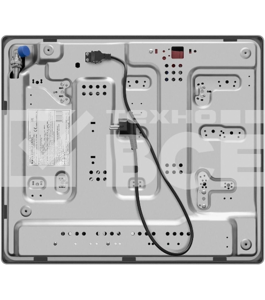 Газовая варочная панель Maunfeld EGHS.64.43CS/G, 4 конфорки, нержавеющая сталь, серебристый