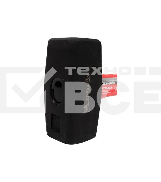 Кувалда Matrix 10976 4 кг, фибергласовая обрезиненная рукоятка 600 мм