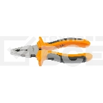 Плоскогубцы Sparta Comfort 160 мм, комбинированные шлифованные, двухкомпонентные рукоятки, фото 1