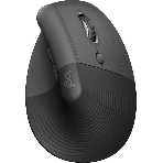 Мышь беспроводная Logitech Lift графитовый, 4000 dpi, радиоканал, Bluetooth, USB, кнопки - 6, фото 1