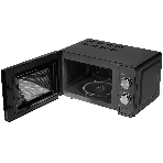 Микроволновая печь Tesler MM-2002 зеркальный/черный, 20 л, 700 Вт, переключатели - поворотный механизм, фото3