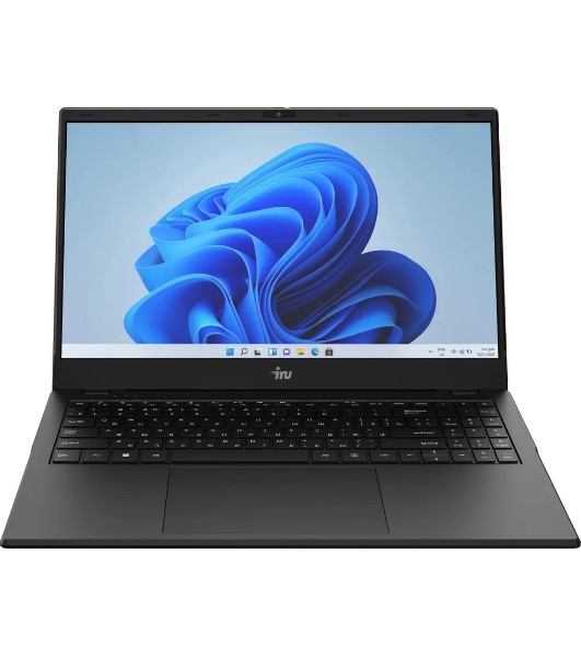 Ноутбук IRU Planio 15ING N-series N100 16Gb SSD512Gb Intel UHD Graphics 15.6' IPS FHD (1920x1080) Windows 11 Pro 64 black WiFi BT Cam 6000mAh (2140847)