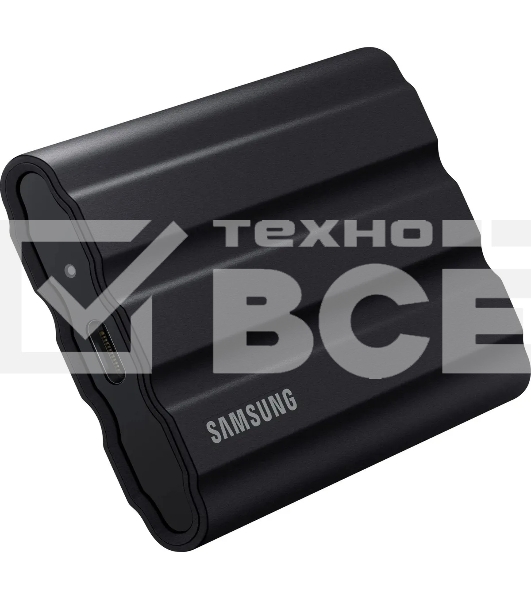 Твердотельный диск Samsung T7 Shield External 4Tb BLACK USB 3.2 (MU-PE4T0S/WW)