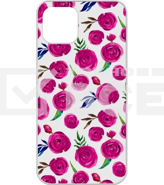 Чехол (клип-кейс) Gresso Air для Apple iPhone 12/12 Pro прозрачный/рисунок gr17aaae9075