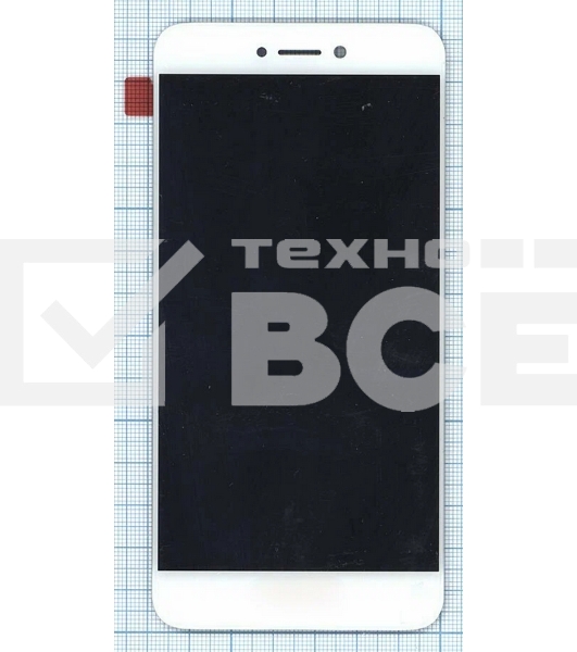 Дисплей для Huawei P8 Lite (2017), белый