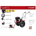 Мотоблок ЗУБР, 9 л.с., бензиновый с ВОМ, фото4