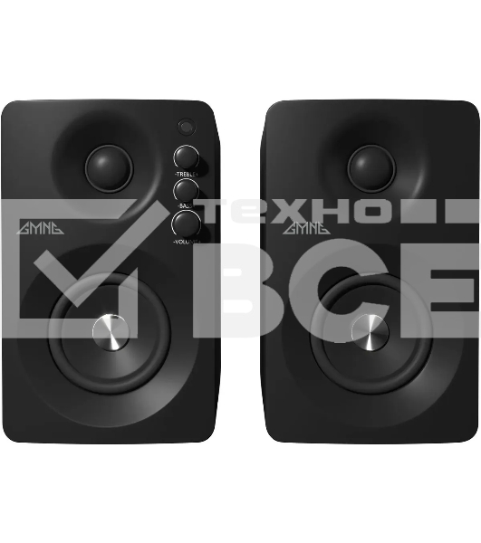 Колонки GMNG GG-SP610ACW 2.0 черный 60Вт BT