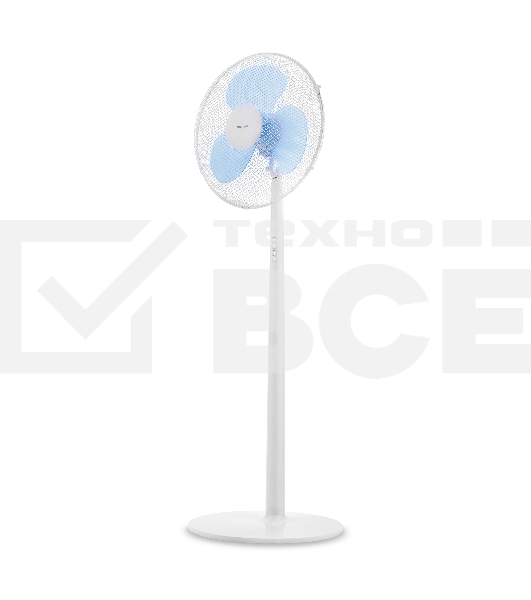 Вентилятор напольный Coolfort CF-2004 40Вт скоростей:3 белый