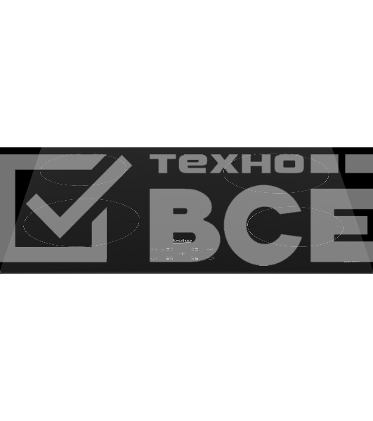 Встраиваемая индукционная варочная поверхность Beko HII 64401 QT, Черный