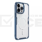 Чехол Nature TPU Pro Magnetic Case, синий, (AP IP15 Pro Max), фото4