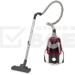 Пылесос Hyundai HYV-C3370 белый/красный, 380/2400 Вт, уборка сухая, пылесборник контейнер 3.5 л, фото 1