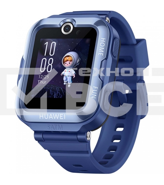 Смарт-часы HUAWEI KIDS 4 PRO ASN-AL10, синий