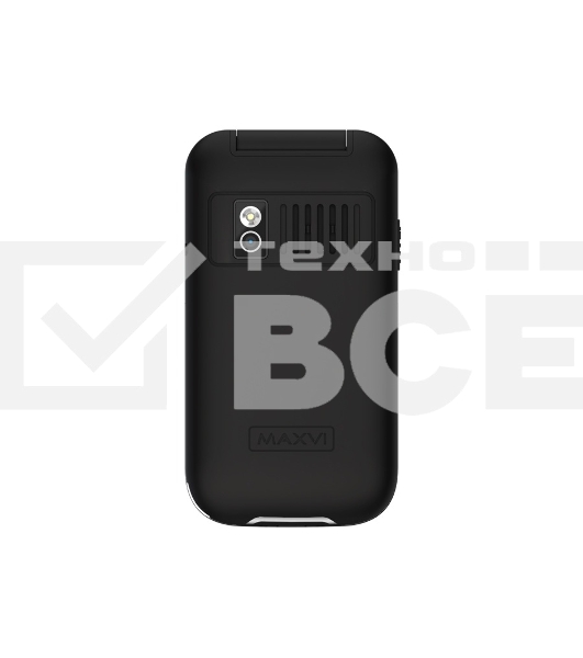 Мобильный телефон Maxvi E5 up черный