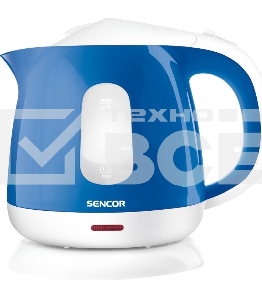 Чайник электрический Sencor SWK 1012BL 1 л, 1100 Вт, синий