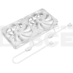Система водяного охлаждения ID-Cooling FX240 Pro белый 120мм алюминий+медь 1800rpm 35.2db 4-pin 300W, фото5