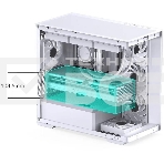 Корпус без блока питания JONSBO D300, Mini-Tower, TG, no fan, 2xUSB-A 3.2 + 1xUSB-C 3.2, mATX, mITX White, фото6