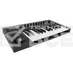 Клавиатура MIDI [25230] Native Instruments [KOMPLETE KONTROL A25] 25 клавиш, полувзвешенная, 8 ручек управления, колеса высоты тона и модуляции, 4-позиционный энкодер, OLED-дисплей, TRS-вход для педали, USB-порт, фото3