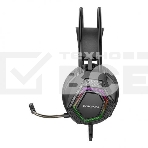 Проводные наушники Borofone BO105 Thunder черный, полноразмерные, RGB-подсветка, фото4