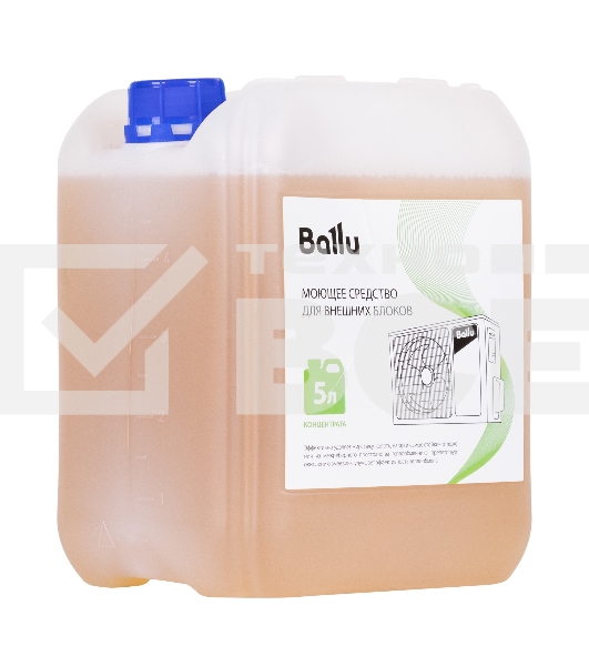 Средство моющее Ballu для внешних блоков, концентрат 5 л.
