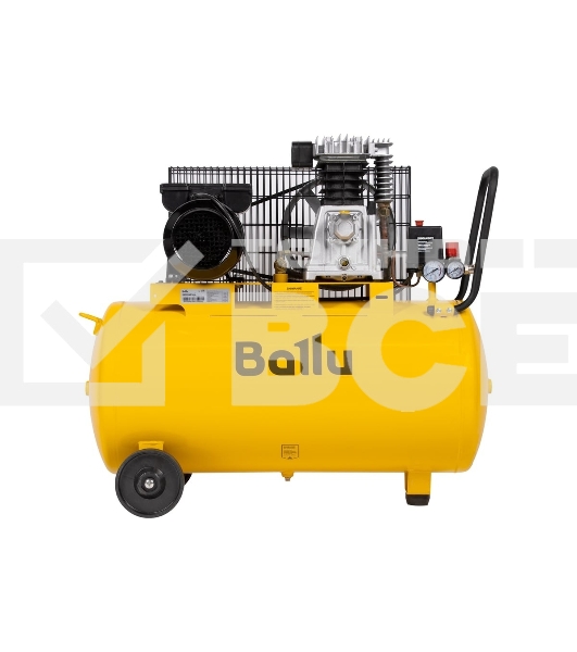 Компрессор воздушный ременной масляный Ballu BCB-100-440 желтый