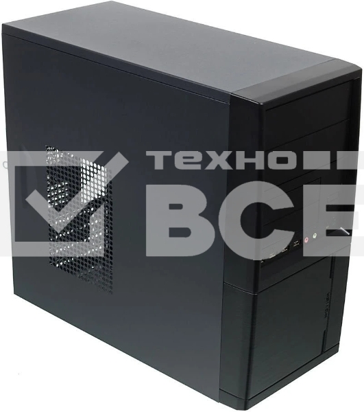 Компьютерный корпус LinkWorld 727-21 черный без БП mATX 4xUSB 2.0 audio