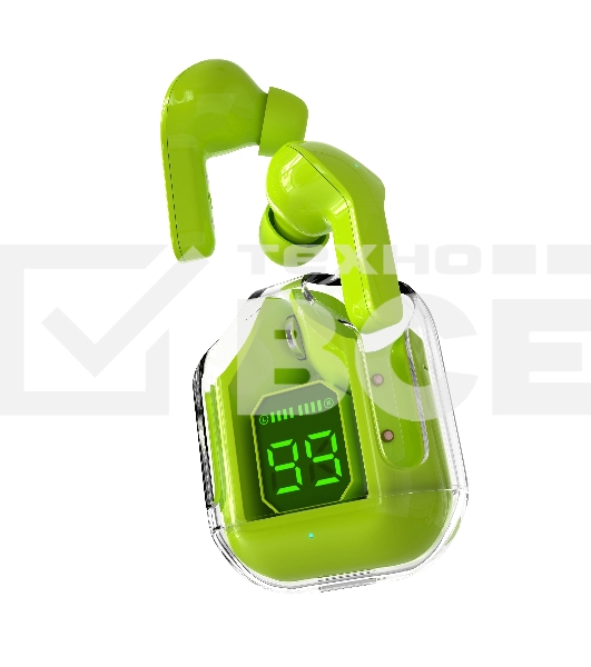 Беспроводные наушники MORE CHOICE (4620202552617) BW07 зеленый