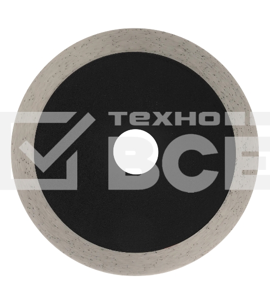 Диск алмазный отрезной Denzel ф125 х 22,2 мм, Сплошной, мокрое резание, HWD92