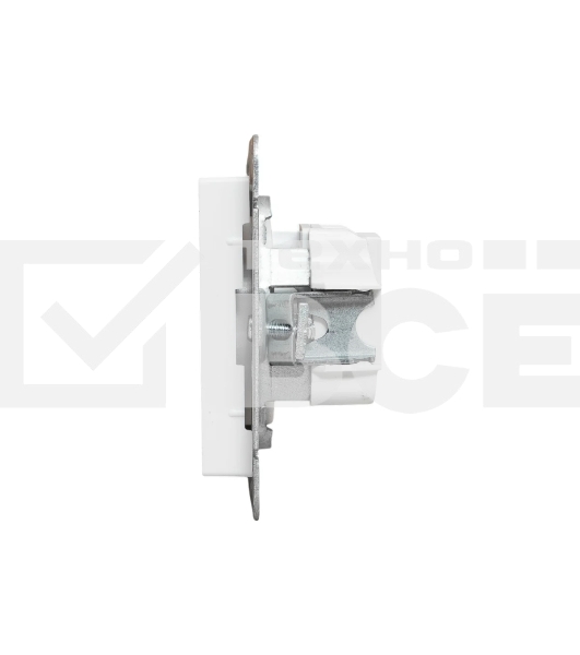 Розетка EKF UP1-SOW-100 СП Эпика 16А без заземл. без шторок механизм бел.