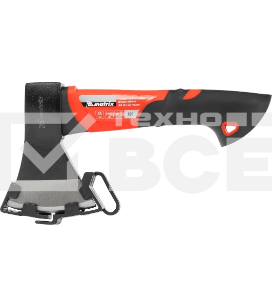 Топор Matrix 450 г, эргономичная фибергласовая рукоятка, 275 мм