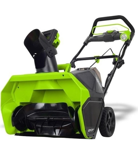 Снегоуборщик аккумуляторный GreenWorks GD40ST, 40V, 51 см, бесщеточный, без АКБ и ЗУ (2600007)