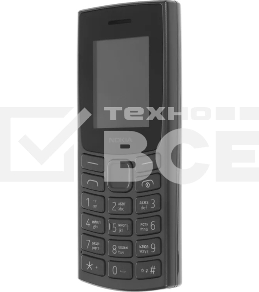 Мобильный телефон Nokia 106 TA-1564 DS EAC1 черный