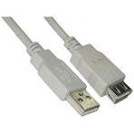 Кабель-удлинитель 5bites UC5011-010C USB2.0 / AM-AF / 1M, фото 1