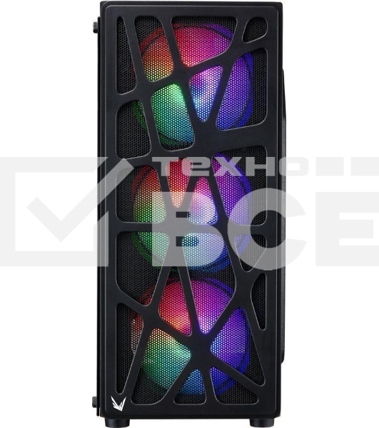 Компьютерный корпус Aerocool / Formula MANA черный без БП ATX 6x120mm 2xUSB2.0 1xUSB3.0 audio bott PSU