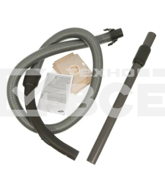 Пылесос Samsung VCC5251V3R 1800Вт, красный 410/1800 Вт, уборка сухая, пылесборник мешок, контейнер 2л