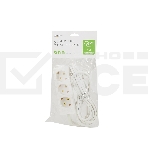 Удлинитель сетевой СТАРТ S 3x5-Z --20 dg, 3 розетки, до 10А, 5м, с заземлением, белый, фото3