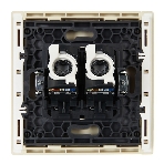 Розетка компьютерная IEK FORTE&PIANO FP434 2-ая RJ45 кат.6 ваниль, фото6