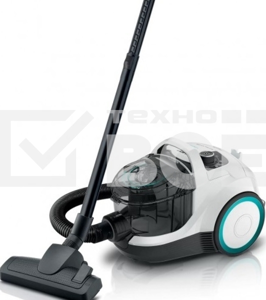 Пылесос Bosch BGC21HYG1 белый, 700 Вт, уборка сухая, пылесборник контейнер, 1.4 л