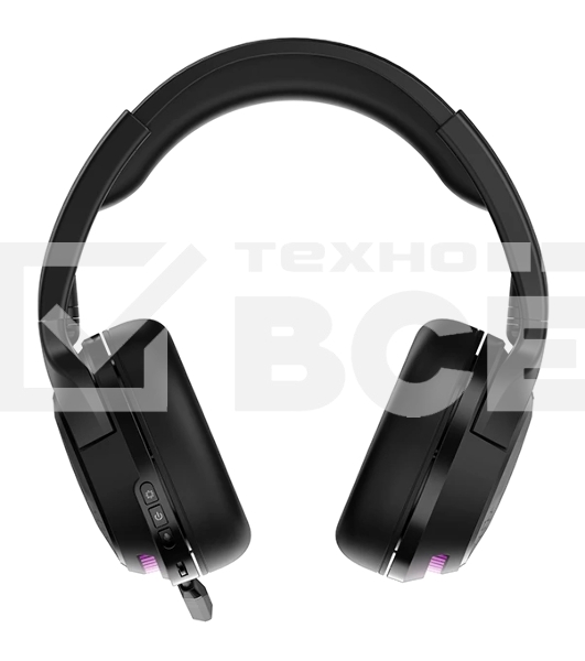 Гарнитура беспроводная игровая Mad Catz P.I.L.O.T. PRO черные (Bluetooth, 2.4 гГц, 3.5 мм jack, RGB подсветка, 50 мм, 930 мА·ч)