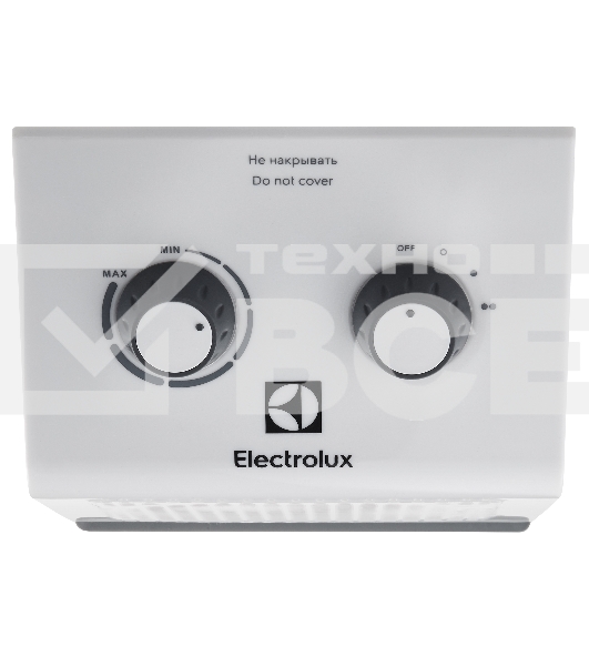 Тепловентилятор Electrolux EFH/S-1115, белый, 1500 Вт, 20 м2, термостат
