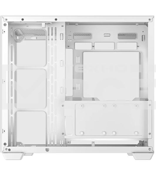 Компьютерный корпус Deepcool CG530 WH белый без БП ATX 2x120мм 2x140мм 2xUSB2.0 1xUSB3.0 audio bott PSU