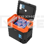 Холодильник автомобильный Бирюса НС-38P7 оранжево-черный, фото3