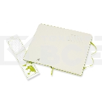 Блокнот Moleskine CLASSIC QP060C2 Large 130х210мм, 240 страниц, линейка, твердая обложка, лайм, фото3