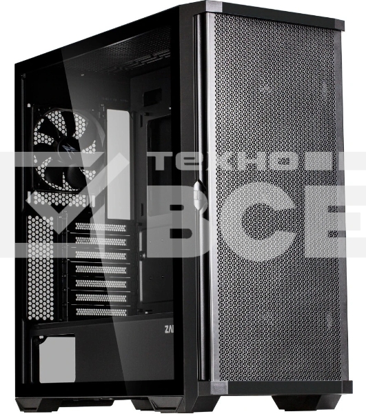 Компьютерный корпус ZALMAN Z10, ATX, черный, WINDOW, 2x3.5