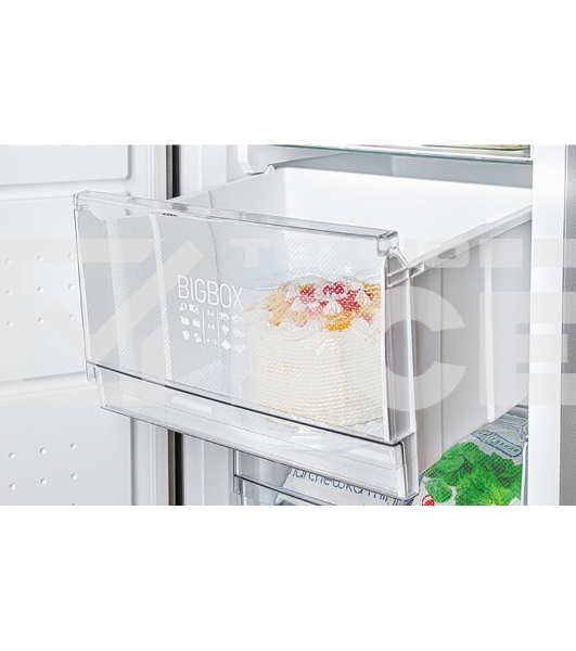 Морозилка ATLANT 7606-182 N, серебристый, 278л, 8 ящкиов