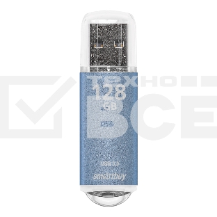 Флешка USB Smartbuy (SB128GbVC-B3) UFD 3.0/3.1 128Gb V-Cut Blue
