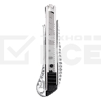 Универсальный нож Deli DL4255 18мм Лезвие SK2. Алюминиевый корпус. Общая длина: 155 мм., фото2